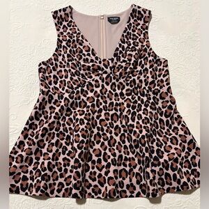 Kate Spade Sleeveless Flared Top. Sz 4